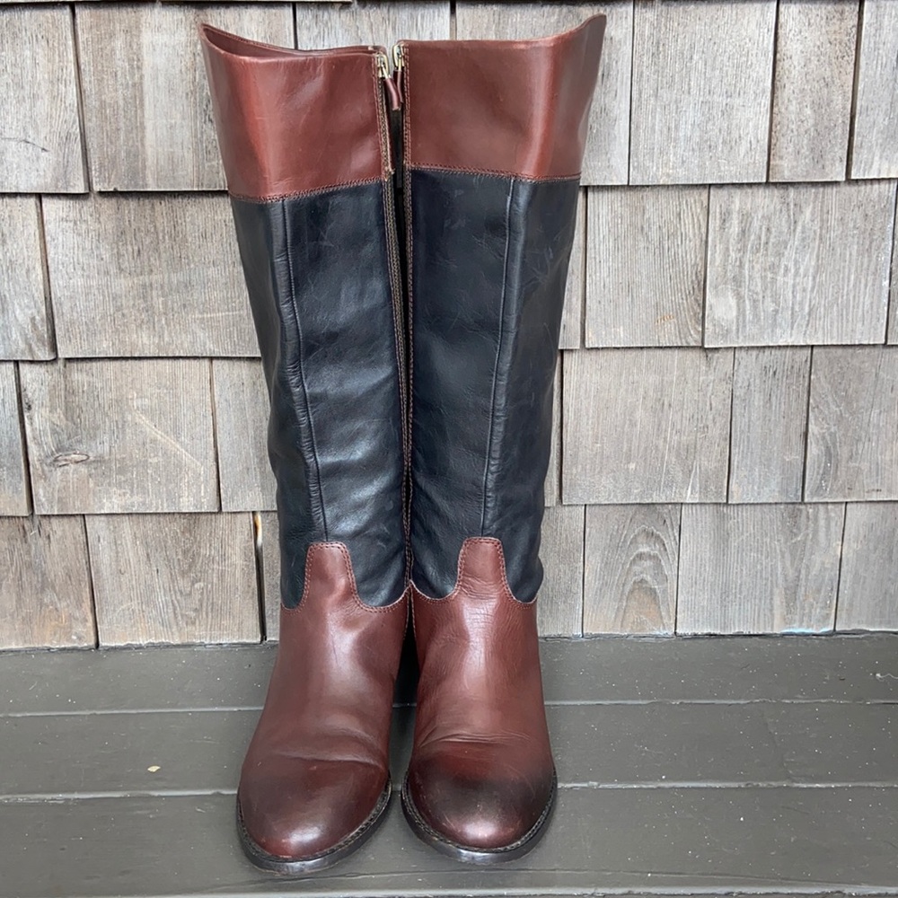 Vince Camuto leather boots 7.5